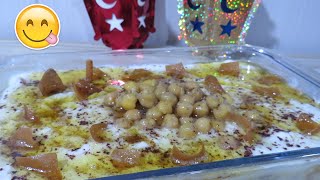 طبق رمضاني| فتّة بالسّمنة (تسئية بالبدوة)