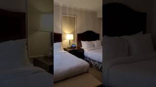 The HAUNTED Elms Hotel and Spa Excelsior Springs MO basic 2 queen room . #349