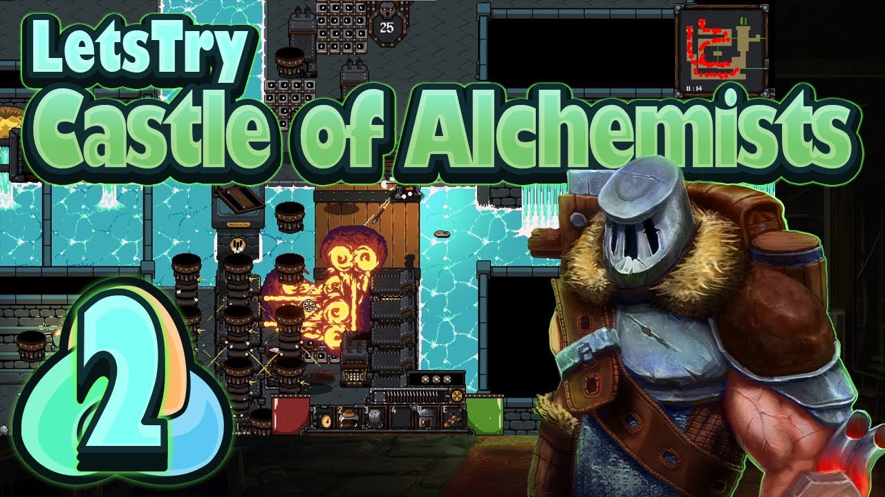 Exploring Deeper into Castle of Alchemists: Let's Play the Roguelike Action TD Free Steam Demo! Ep 2