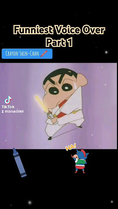 Crayon 🖍 Shin-Chan part 1 #starwars #parody #crayonshinchan #starwars #anime #funny #miketendo #jp