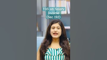 How to calculate TDS on salary | #tds #tdschanges #tdsinanutshell