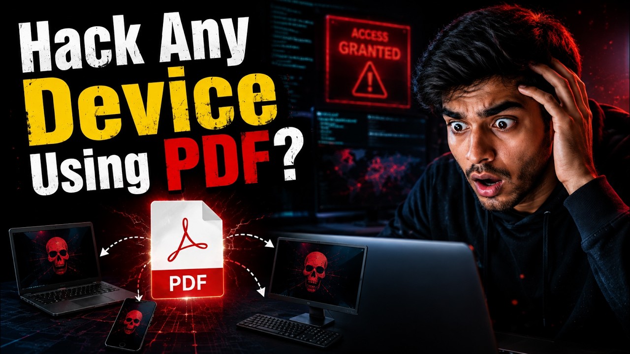 ⁣You Hack Any Device Using a PDF? | Education purpose only