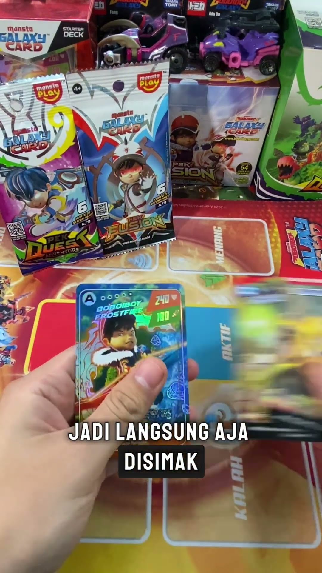 3 JENIS KARTU DI MONSTA GALAXY CARD