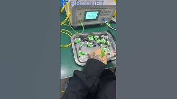 FTTH Fast Connector detection process from china factory