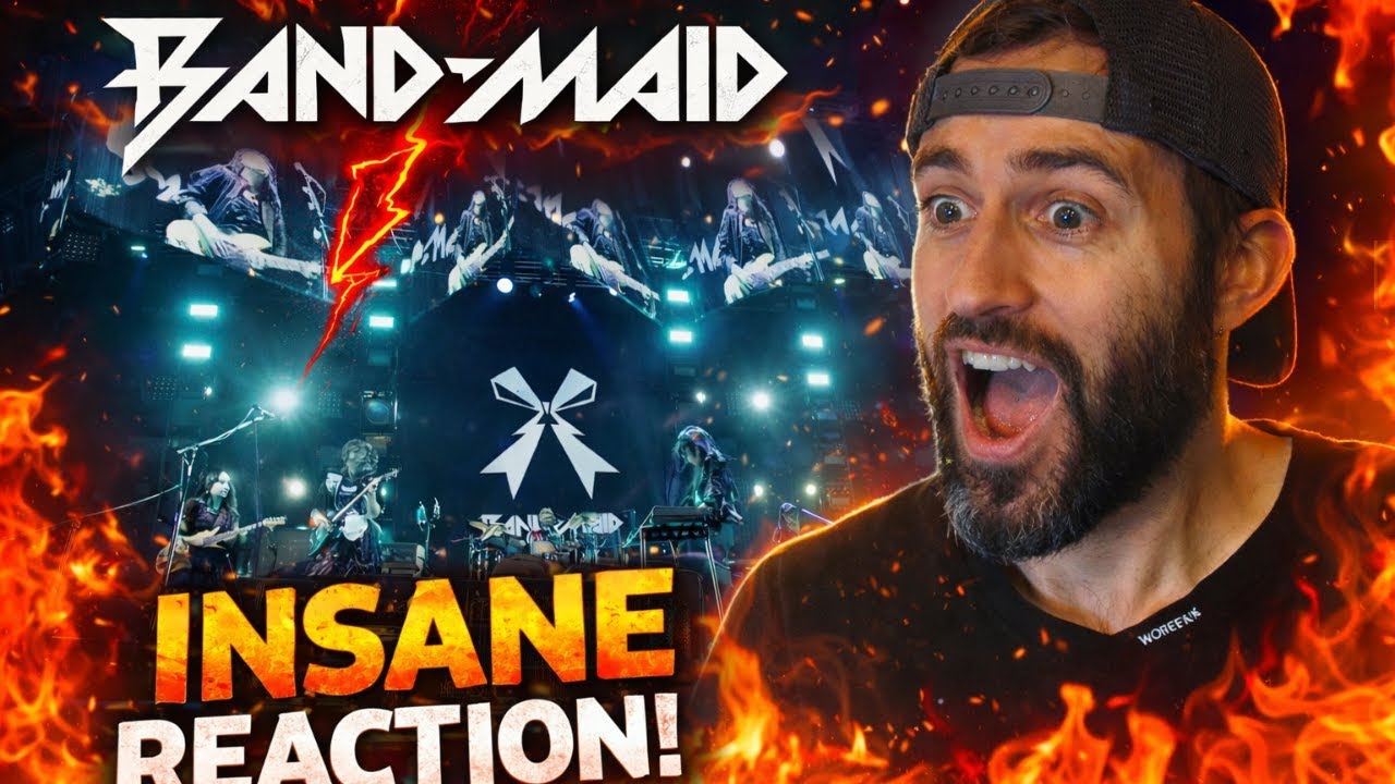 BAND-MAID / without holding back  REACTION!!