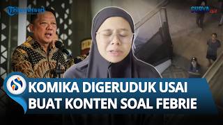 TERRIFIED! Comedian Mega Salsabilah Panics After Being Confronted Over Febrie Adriansyah Satire C...