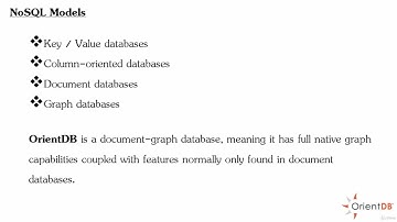 A Complete Guide to OrientDB: A NoSQL Database - learn Database Design & Development