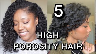5 Biggest Challenges for High Porosity Natural Hair!