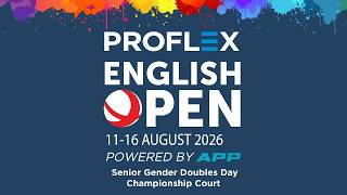2026 English OPEN - Senior Gender Doubles Day - Morning