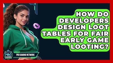 How Do Developers Design Loot Tables For Fair Early Game Looting? - Pro Gaming Network