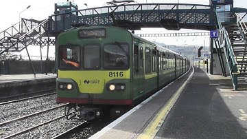 Irish Rail 8100 Class Dart Train 8116 - Bray Daly Station, Wicklow