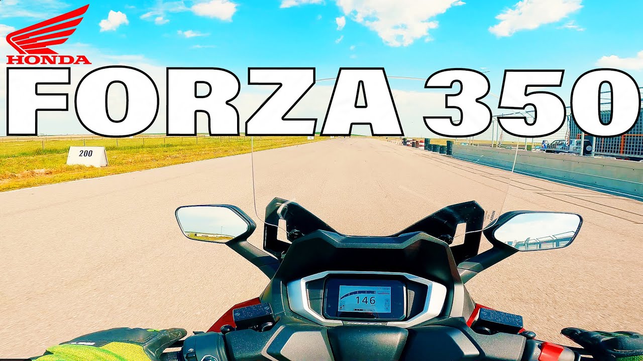 2026 Honda Forza 350 Test Ride – Handles Better Than Any Scooter I’ve Tried!