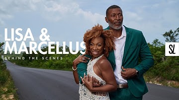 Lisa Nichols and Marcellus Hall Engagement Shoot on the island of Eleuthera