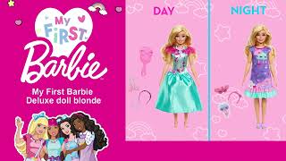 My First Barbie Deluxe doll blonde | AD