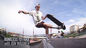 How to Boneless to Fakie on Transition with Jon Wagner
