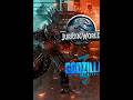 Mecha Godzilla (GVK) vs (JW) &amp; Godzilla (KOTM) | #godzilla#mechagodzilla#dinosaur#jurassicworld