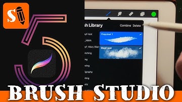 Procreate 5 Beta How to Make Custom Brushes in Brush Studio