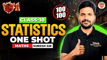 Statistics | One Shot | Class 10th | SA1 Exam | Maths | Suresh Sir
