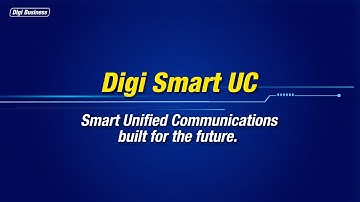 Smart Unified Communications built for the future, from Digi Business.