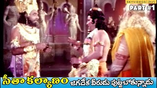 Seeta Kalyanam Movie Part 1  Ravi Kumar  Jayaprada  Bapu @skyvideostelugu