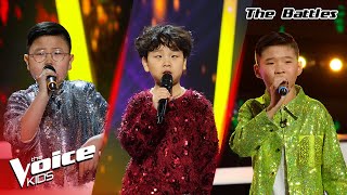 E.Battushig VS. E.Enguunbat VS. E.Altan-Od -'Fireflies' - The Battles - The Voice Kids Mongolia 2024