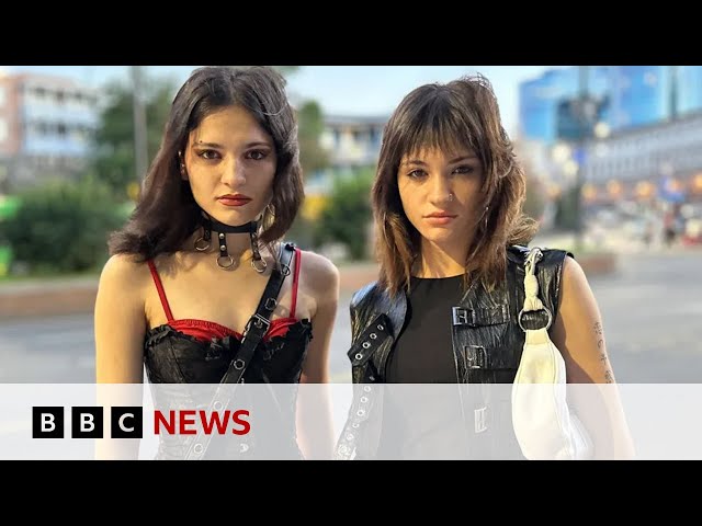 Twins stolen at birth reunited decades later by TikTok video | BBC News class=