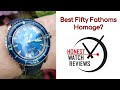 Reef Tiger 🐯 RGA3035 Aurora Deep Ocean 🤿 Blancpain Fifty Fathoms Homage 🌊 Honest Watch Review #HWR