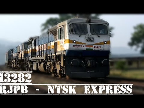 13282 RJPB NTSK EXPRESS CAPTURED AFTER A LONG BREAK - YouTube