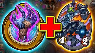 This Combo Makes us So Strong! | Hearthstone Battlegrounds screenshot 2