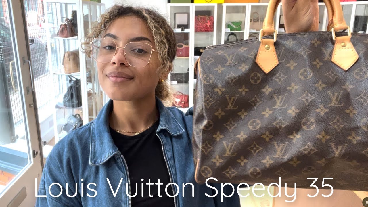 Louis Vuitton Speedy 35 Mini Travel, Luxury, Bags & Wallets on