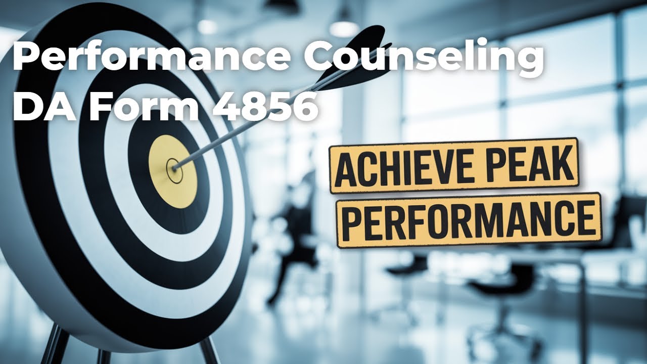 Performance Counseling Using the March 2023 4856 - YouTube
