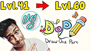 DOP : Draw One Part Lavel 41 To 60 Solution