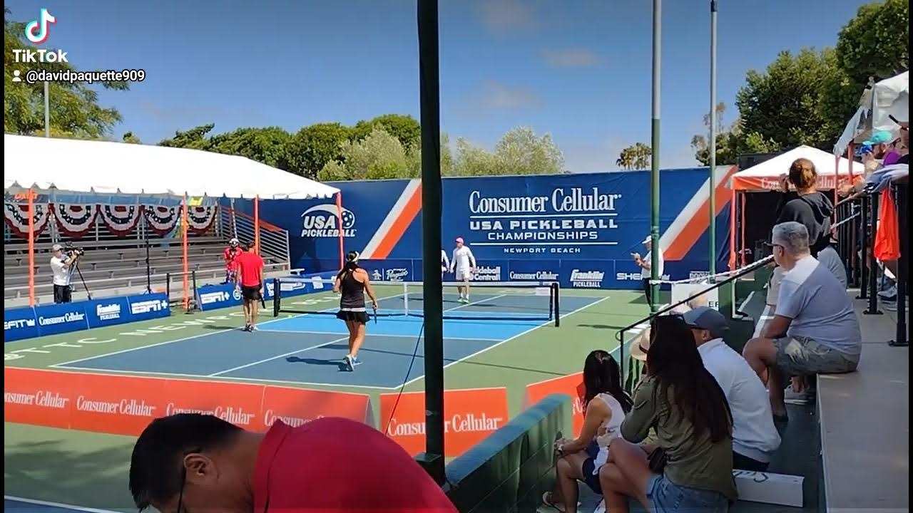 consumer Cellular us pickleball open championships Newport Beach