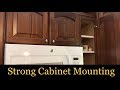 Strong Cabinet Mounting