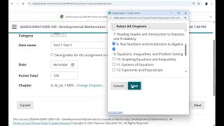 Create an Offline Assignment in MyLab Math