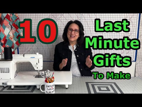 🔥10 Last Minute SUPER FAST Sewing Gifts To Make 🎁