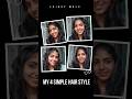 My 4 simple hair style ,full video upload channel||laincy malu||#hairstyle #simplehairstyle