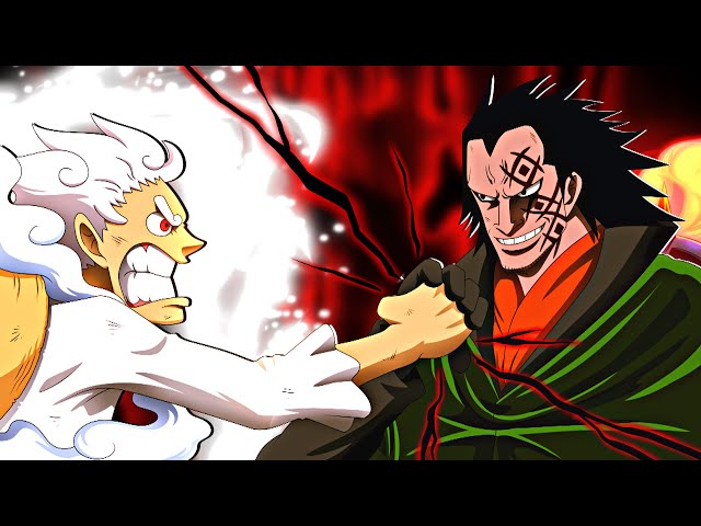 Monkey D Dragon Saves Luffy against Smoker #onepiece #anime #luffy