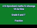 solve fraction questions (grade 6-7) 2026