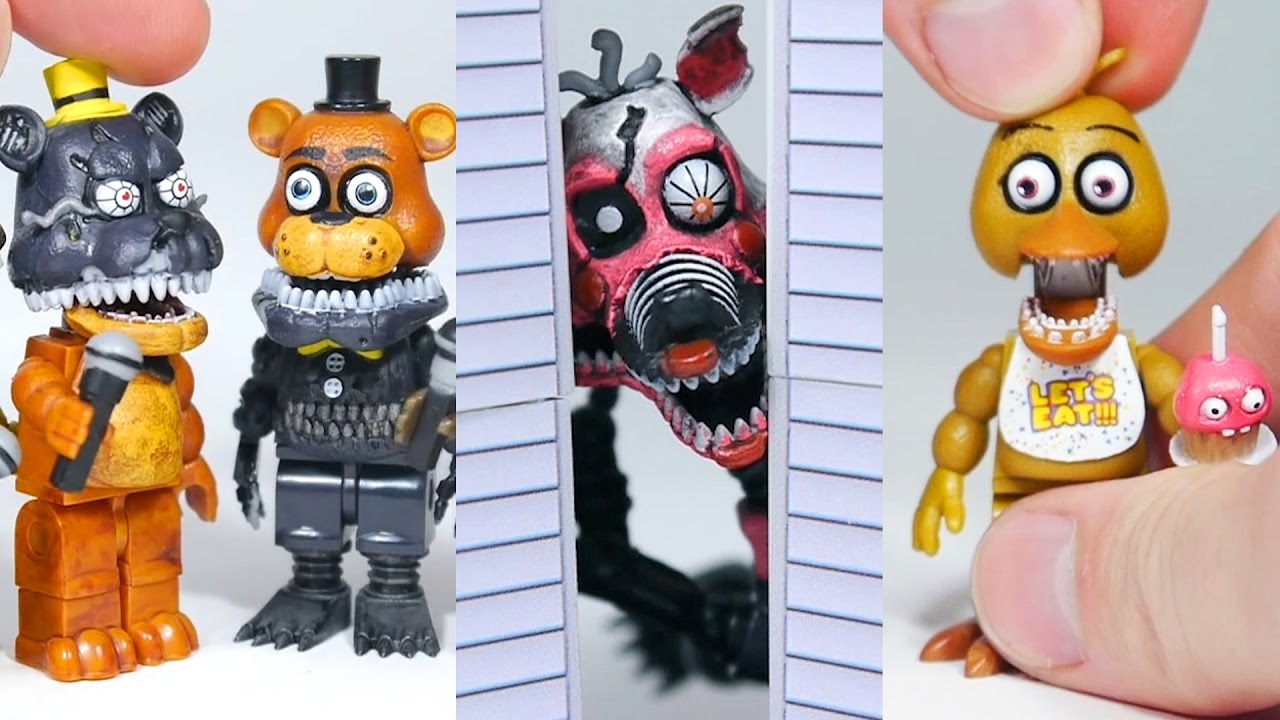 agitación constantemente Es decir BRICK 101 FNAF roleplay compilation | LEGO + McFarlane Toys Five Nights at  Freddy's highlights - YouTube