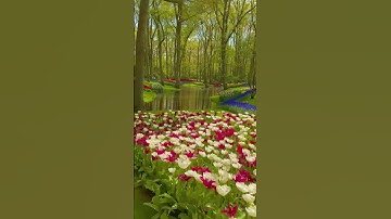 Thumbnail of Tulips in the Garden of Eden - Keukenhof, The Netherlands #Keukenhof #netherlands #tulips #nature