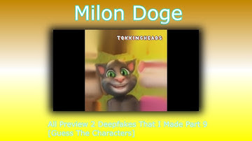 All Preview 2 Deepfakes That I Made Part 9 [Guess The Characters]