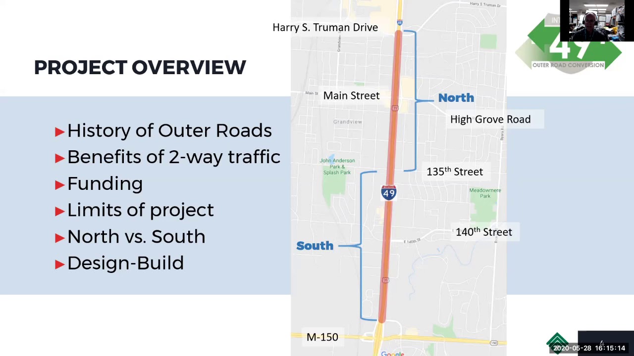 I49 Public Meeting May 28 2020 Grandview Missouri YouTube