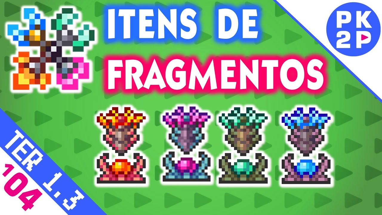 Monólitos Celestiais, Lunar Hook, Ferramentas & Blocos de Fragmentos