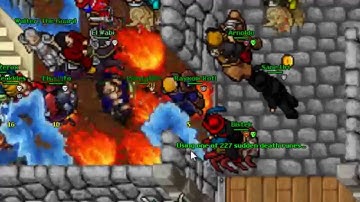 Tibia PK Shadowcores (Combos, Red Skull Trap) 2015 Part 2 (Songs Removed)