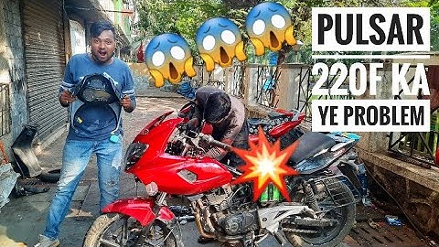 pulsar 220f vibration remove and fairing replace