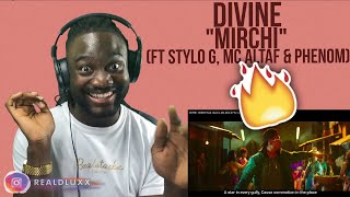 🇬🇧 UK REACTS TO INDIAN RAP | DIVINE - MIRCHI Feat. Stylo G, MC Altaf & Phenom | Official Music Video