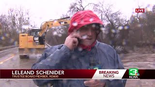 Wilton residents asked to evacuate the area due to flooding concerns