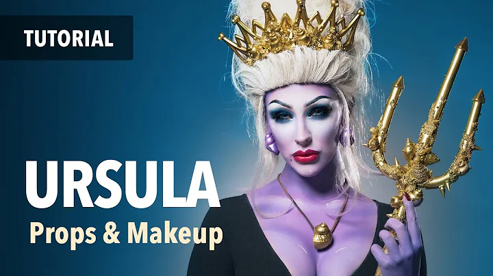 The little mermaid: Ursula trident & makeup tutorial