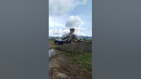 Aimix Self Loading Concrete Mixer Works in Cliegon